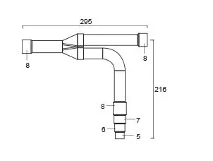 CZ-P680PJ2BM Kit de connexion groupe extérieur 3 voies (68 kW)