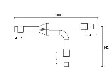 CZ-P224BH2BM Dérivateur 3 voies (22.4kW)