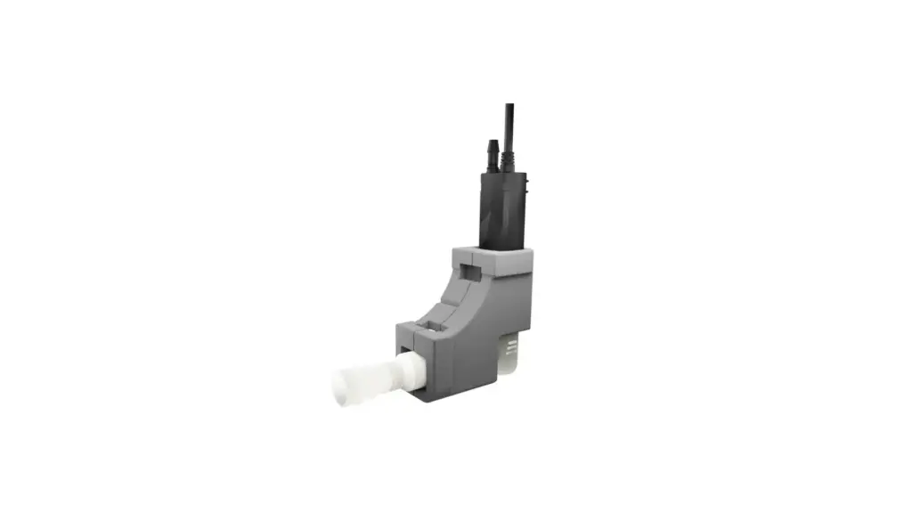 Pompe à condensats d'angle de replacement avec réservoir intégré et capteur de niveau optique, pour une installation dans les coins de goulotte. 22L/H <18dB/A - REFCO 