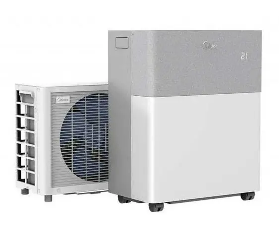 Portasplit Climatiseur mobile avec pompe à chaleur et condenseur externe MMCS-12HRN8-QRD0 MIDEA - 3.5kW