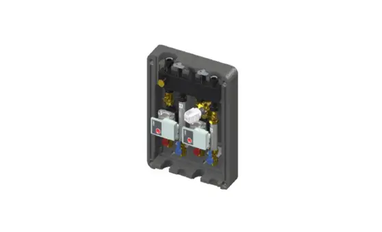 KIRE2HLX Kit à 2 zones :  1 de temp. levée + 1 de temp. basse KAYSUN 37,2kW