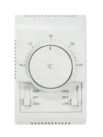 KC-FC-XT Thermostat d’ambiance mécanique 2/4 tubes