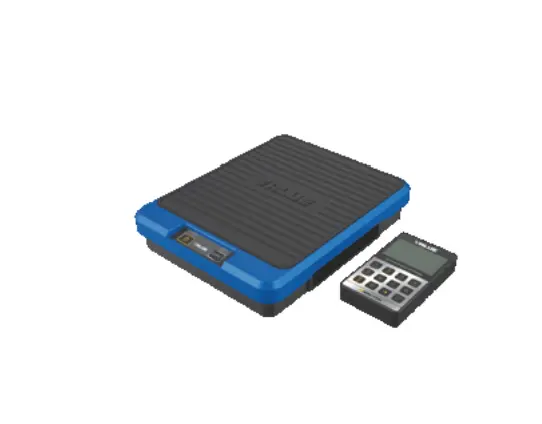 TF-VRS-50i-01 Balance électronique programmable 50 kg affich. sans fil, rés. 2g, plateau 210x260mm, housse souple