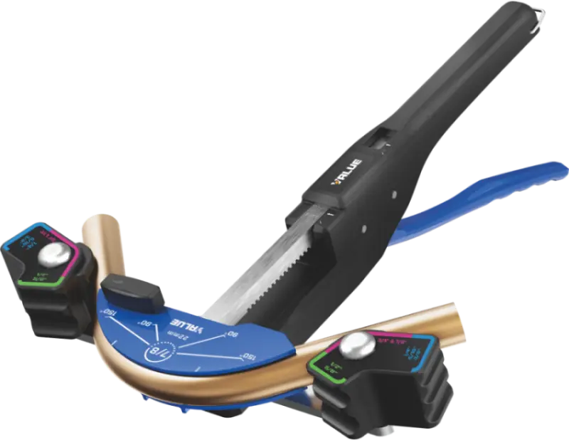 TF-VBT-CB1R Cintreuse arbalète en coffret 1/4", 5/16", 3/8", 1/2", 5/8",3/4", 7/8" avec kit de cintrage inverse