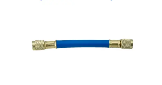 TF-VRR-FLEX Flexible de charge 15 cm bleu pour station de récupération (1/4"-1/4")
