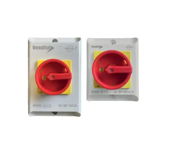 INTERRUPTEURS-SECTIONNEURS ROTATIFS EN BOÎTIER