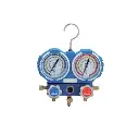 TF-VMG2-R448A Manomètre 2 voies en coffret (R134a, R404A, R448A, R452A) avec 3 flexibles 1,5 m