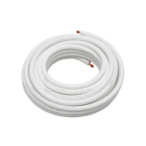 Cuivre pré-isolé 1/2 en couronne de 25M (épaisseur cuivre 0.8mm) CU1225
