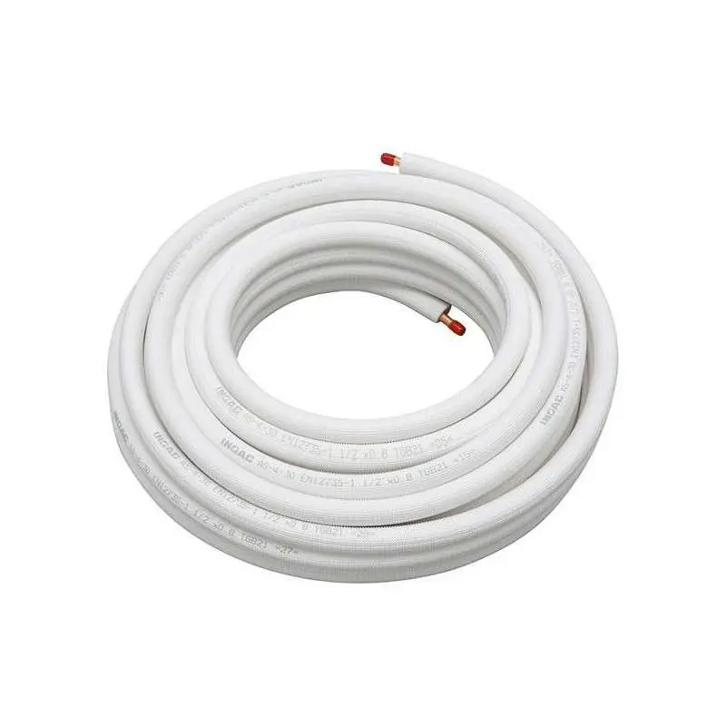 Cuivre pré-isolé 5/8 en couronne de 25M (épaisseur cuivre 1mm) CU5825