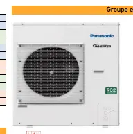 [U-100PZ3E5] U-100PZ3E5 Unité Extérieure PACi NX Standard R32 - 10 kW - Monophasé
