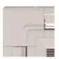 [CZ-KPU3W] CZ-KPU3W Façade Blanche pour cassettes 4 voies 840mm x 840mm PU2