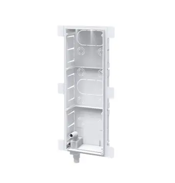 [SCD200013] Boitier d’encastrement vertical avec siphon intégré  Longueur 530mm - Epaisseur 72mm - Hauteur 200mm