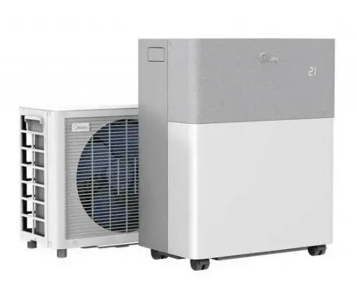 [MMCS-12HRN8-QRD0] Portasplit Climatiseur mobile avec pompe à chaleur et condenseur externe MMCS-12HRN8-QRD0 MIDEA - 3.5kW