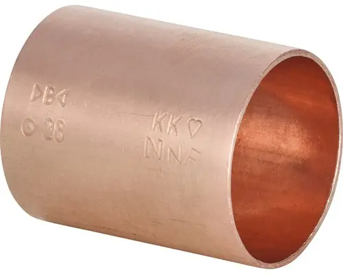 Manchon cuivre à souder 3/8" FF 