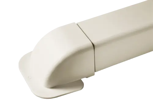 [0909CM] Sortie de mur pour goulotte 90 x 65 mm  - Canal 09 