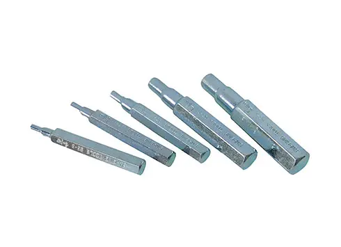 [193S] 193S Evaseurs en lot de 5 mandrins  1/4"-5/16"-3/8"-1/2"-5/8"