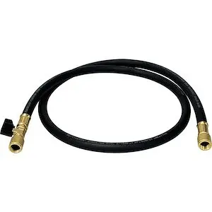 [TF-FNV5M] TF-FNV5M Flexible de charge 500 cm noir avec vanne (3/8"-3/8")