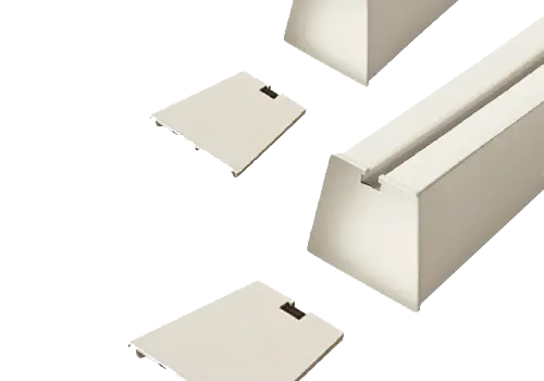 [0341TS] Couvercle de support en plastique 100×100mm - 