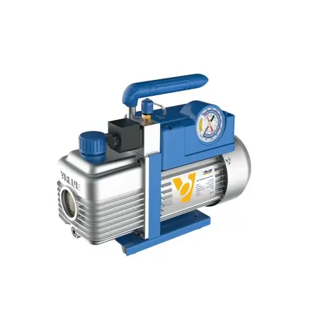 [TF-VI240-R32] TF-VI240-R32 Pompe à vide 100 L/min 1/2 HP avec vacuomètre intégré compatible R32, R1234yf