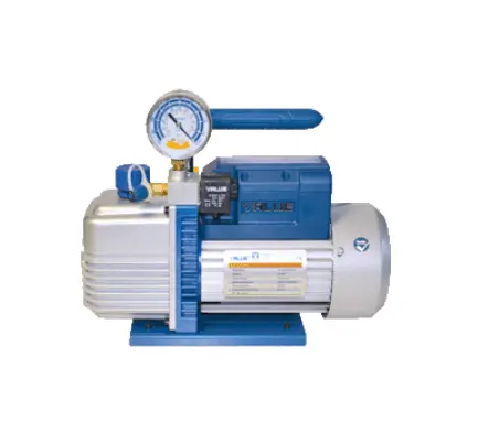 [TF-VE245NSV] TF-VE245NSV Pompe à vide 128 L/min, 1/2 HP avec vacuomètre et électrovanne